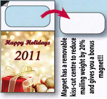 Magnet Calendar with Kiss Cut Center Explained