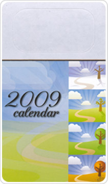 2009 Four Seasons Themed Magnetic Calendar