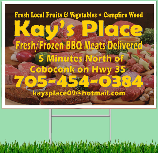 Corrugated Plastic Post Signs