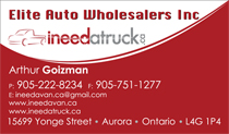 Auto Wholesalers Business Cards