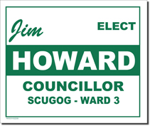 Election Lawn Sign