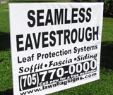 Siding Lawn Sign