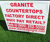 Granite Countertops Lawn Sign