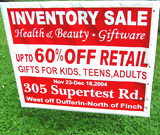 Sale Lawn Sign