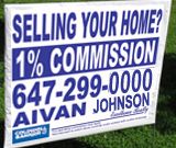 Real Estate Lawn Sign