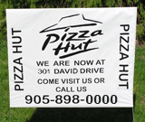 Restoraunt Lawn Sign