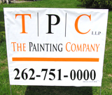 Painting Lawn Sign