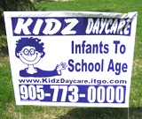 Daycare Lawn Sign