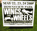 Show event Lawn Sign