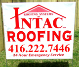 Roofing Lawn Sign