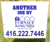 Furnance Lawn Sign