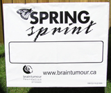 Spring Sprint Lawn Signs 