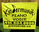 Children Music Classes Bag Signs