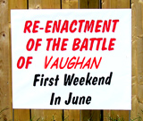 Historical Re-enactment Bag Signs