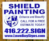 Painting Yard Sign